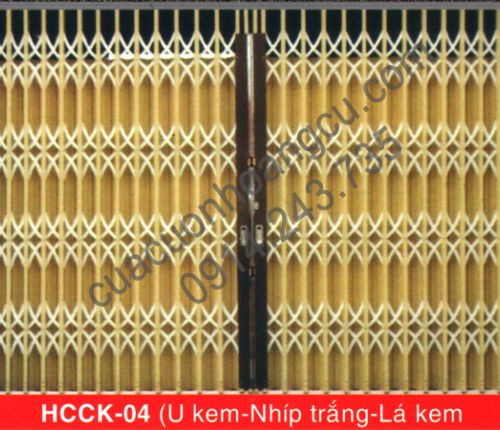 HCCK-04 ( U kem - Nhíp trắng - Lá kem )