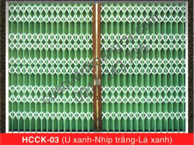 HCCK-03 ( U xanh - Nhíp trắng - Lá xanh )