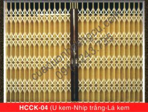 HCCK-04 ( U kem - Nhíp trắng - Lá kem )