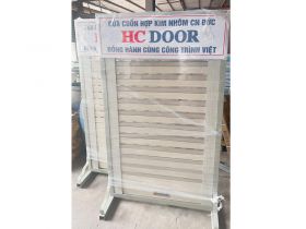 Hình ảnh sản xuất thi công cửa cuốn HC DOOR