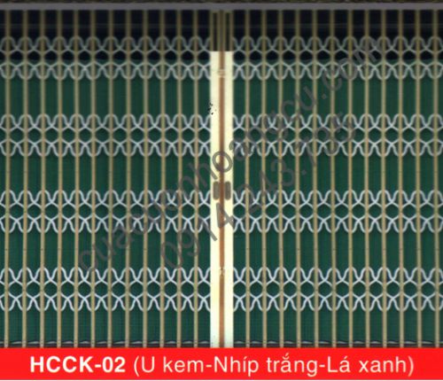 HCCK-02 ( U kem - Nhíp trắng - Lá xanh )
