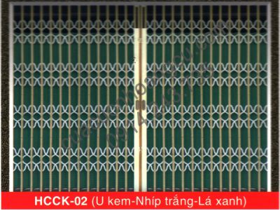 HCCK-02 ( U kem - Nhíp trắng - Lá xanh )