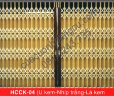 HCCK-04 ( U kem - Nhíp trắng - Lá kem )