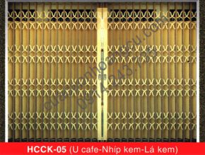 HCCK-05 ( U cafe - Nhíp kem - Lá kem )